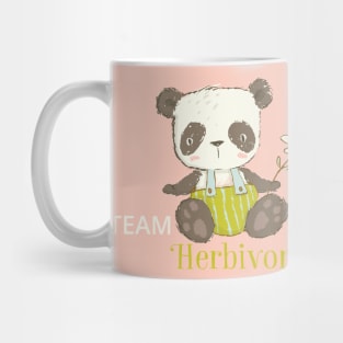 Vegan Panda - Team Herbivore Mug